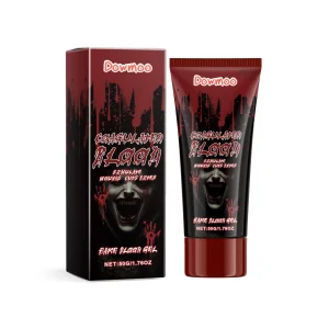 Dowmoo Halloween Fake Blood Makeup Gel for Scary Effects
