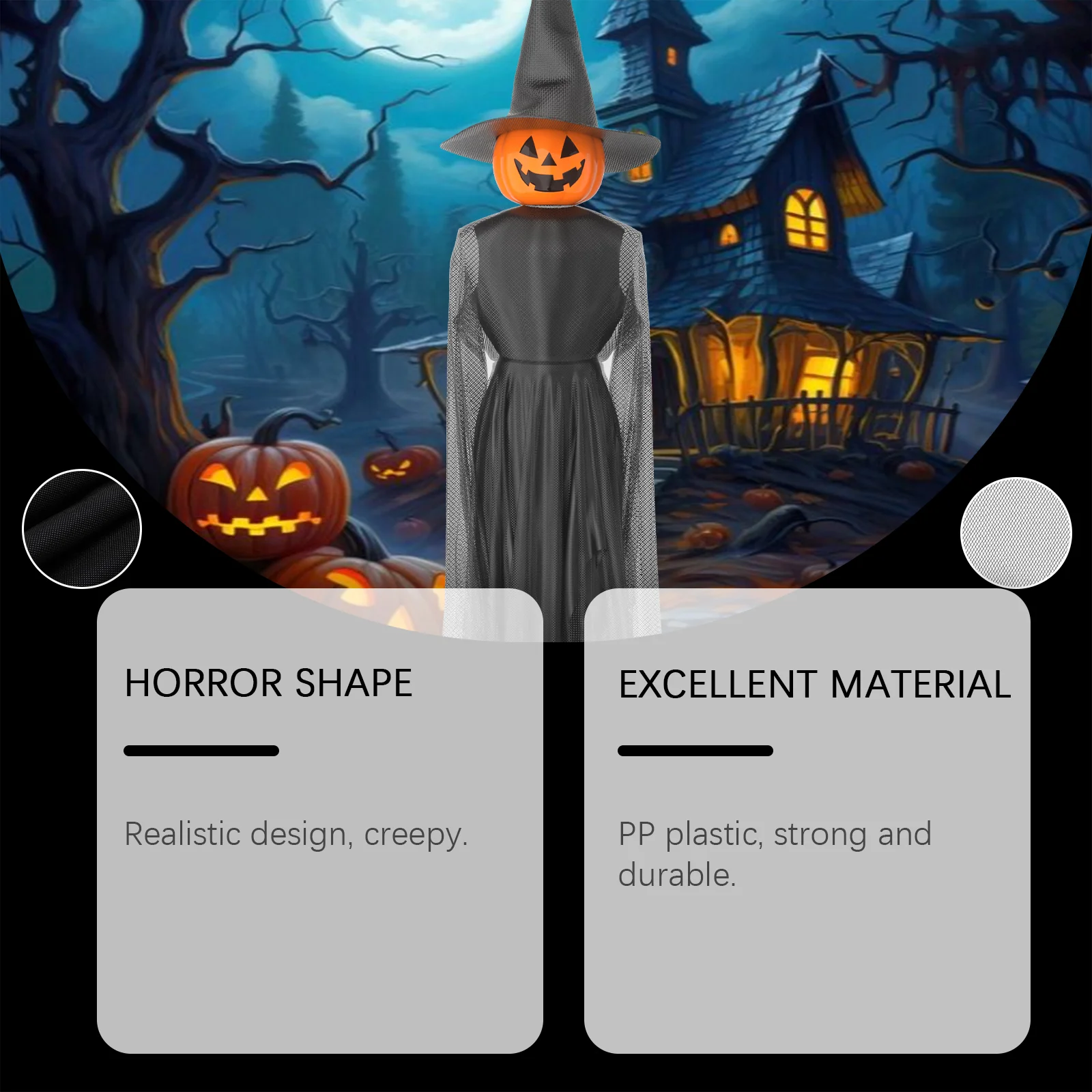 dowmoo halloween pumpkin witch hanging set DO D03 0006 01 576