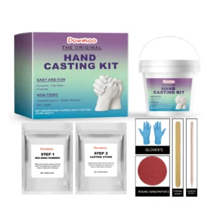 Dowmoo DIY Hand Model Powder Set - Clone Powder for 3D Hand Casting