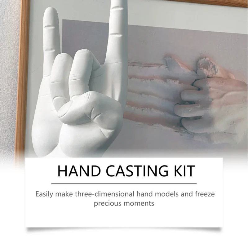 Dowmoo DIY Hand Model Powder Set - Clone Powder for 3D Hand Casting - Image 3