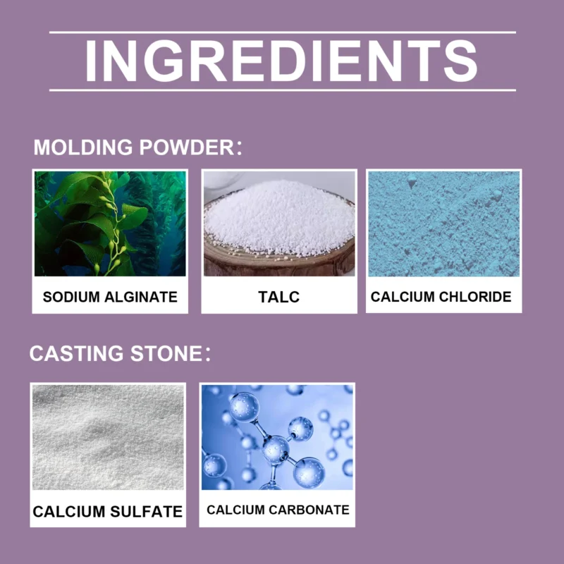 Dowmoo DIY Hand Model Powder Set - Clone Powder for 3D Hand Casting - Image 5