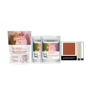 Dowmoo Hand Model Powder Set - DIY 3D Hand Casting Kit for Commemorative Gifts