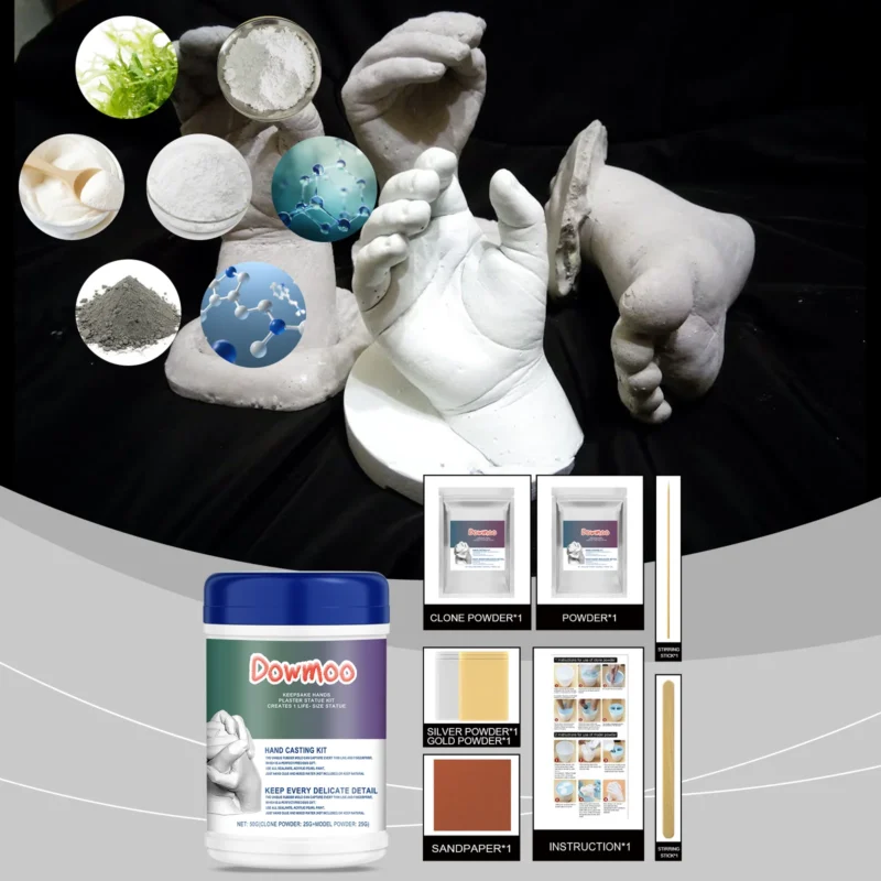 Dowmoo DIY 3D Hand Clone Model Kit - Souvenir Craft Gift - Image 2