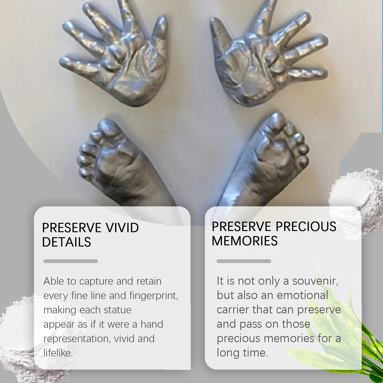 dowmoo hand model powder set diy DOD06 A001 1 WH1 683