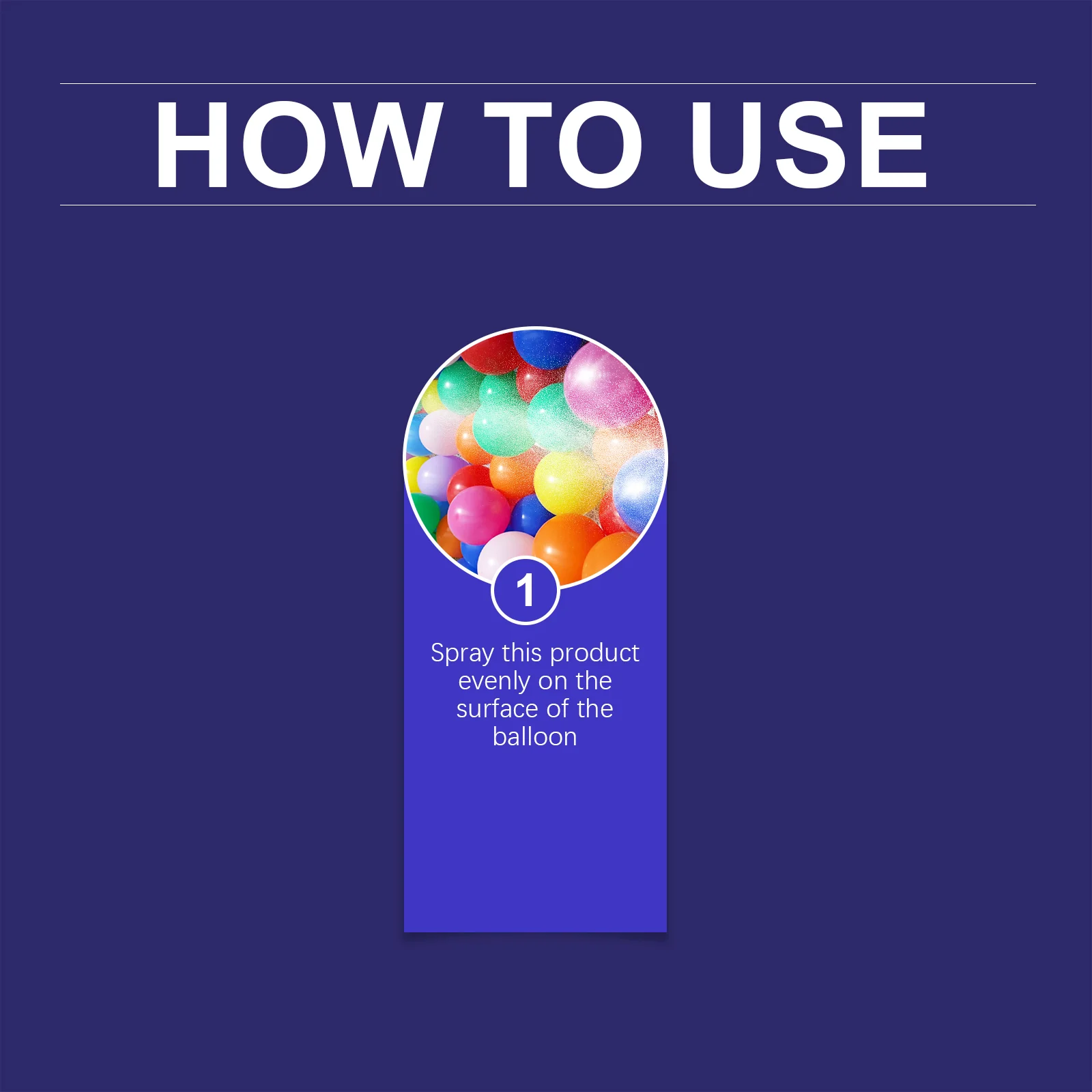 dowmoo highlighter balloon spray DOD01 A015 50 BU1 801