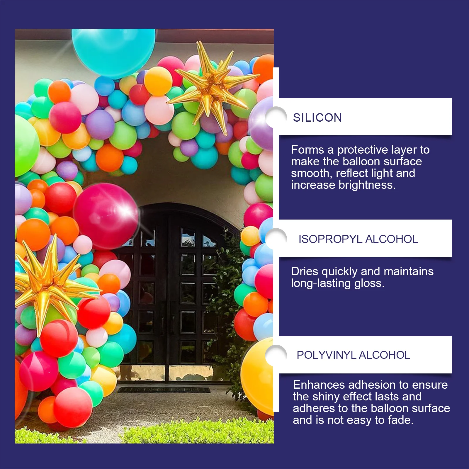 dowmoo highlighter balloon spray DOD01 A015 50 BU1 805