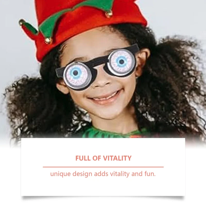 Dowmoo Horror Glasses - Halloween Eyeball Popping Prank Spectacles - Image 4