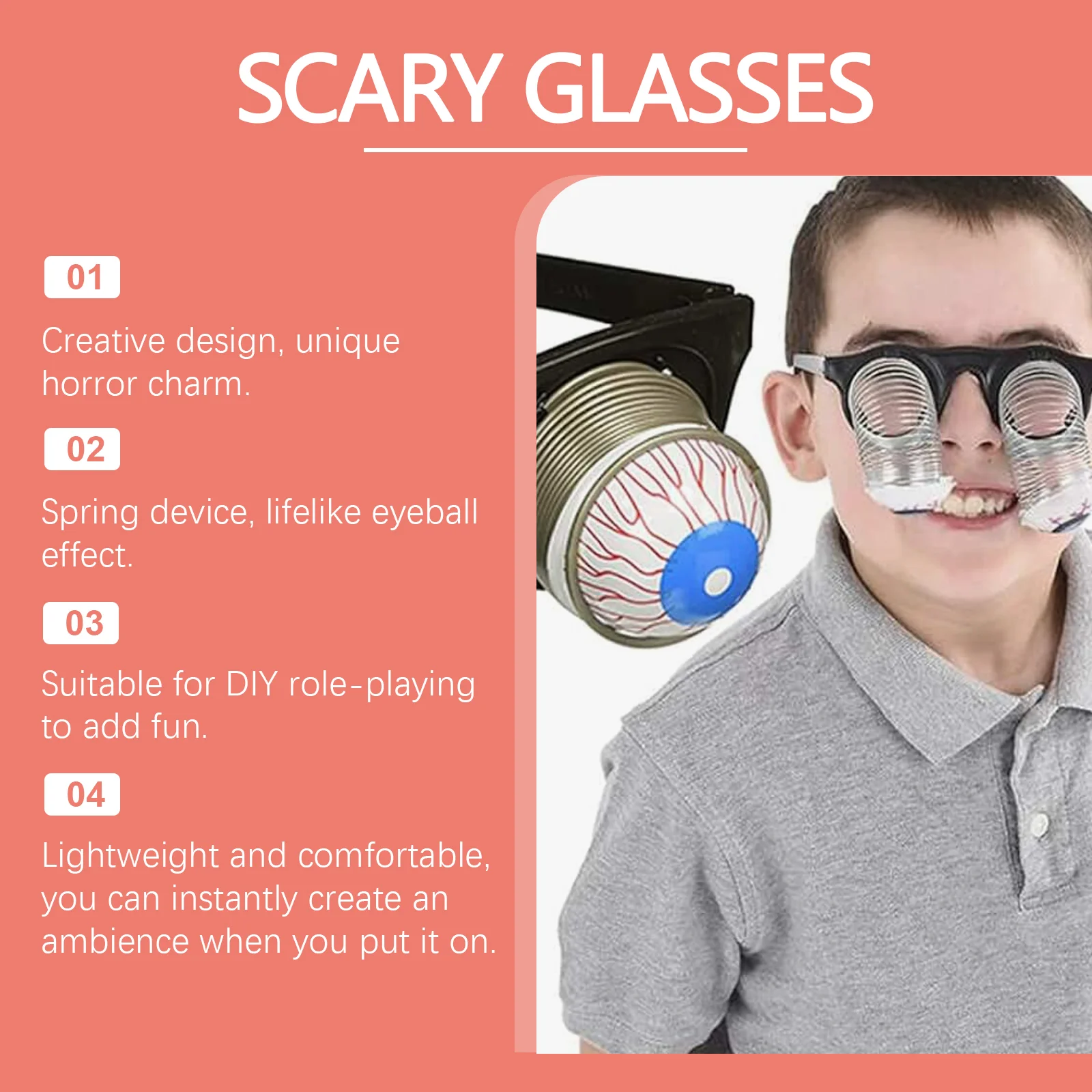 dowmoo horror glasses halloween DOD03 A001 1 PK1 935