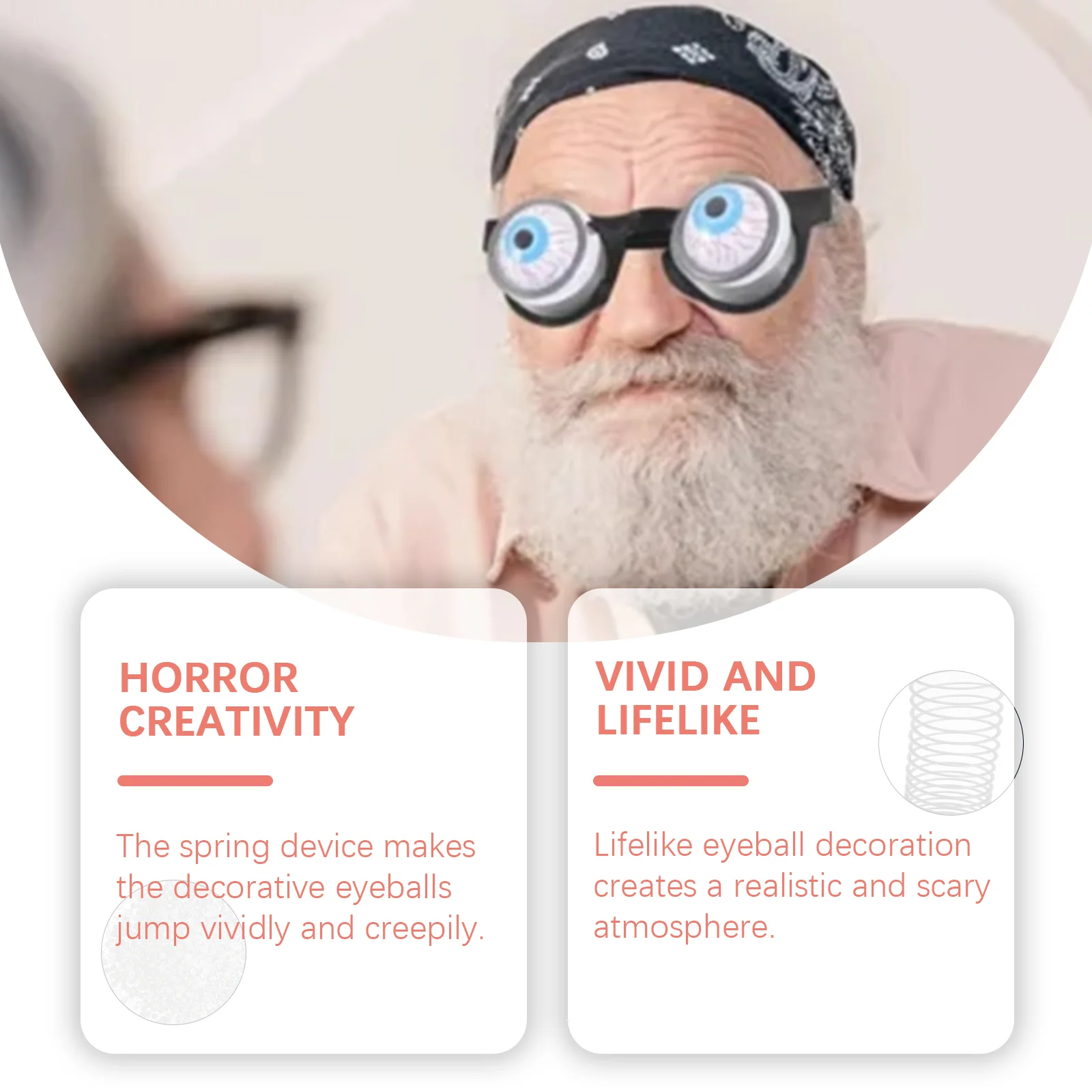dowmoo horror glasses halloween DOD03 A001 1 PK1 936