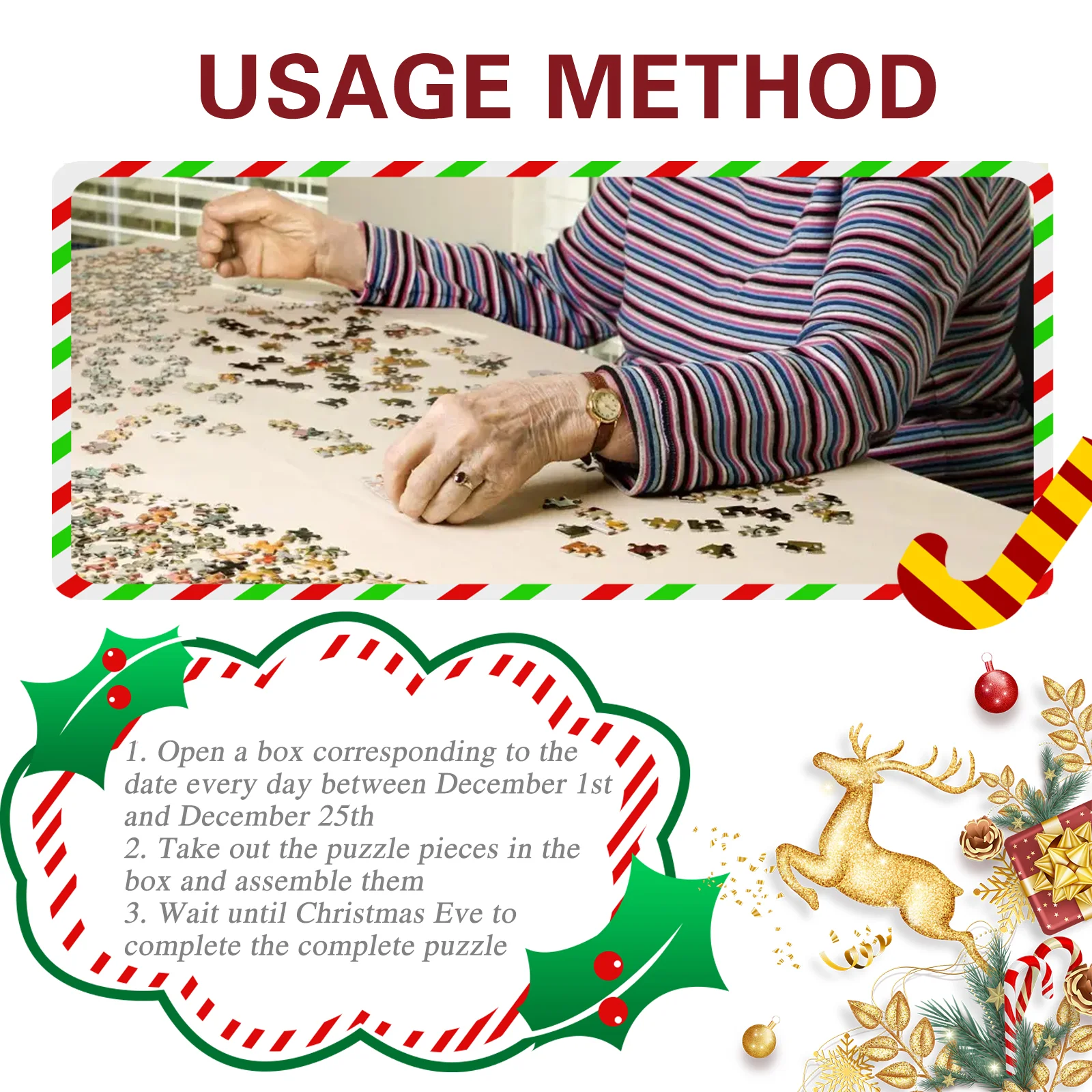 dowmoo jigsaw puzzle advent calendars DOB05 A001 1 RD1 1422