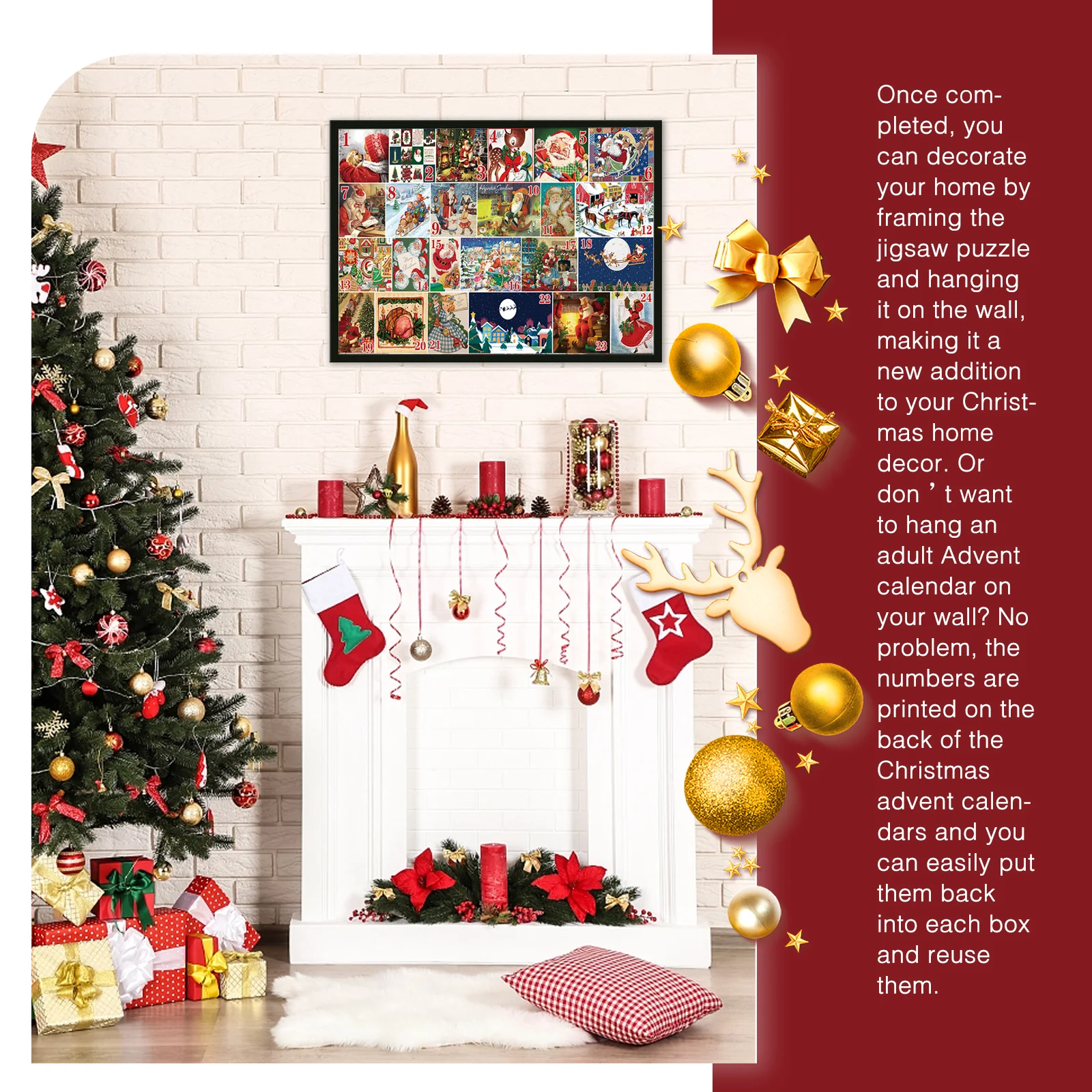 dowmoo jigsaw puzzle advent calendars DOB05 A001 1 RD1 1424