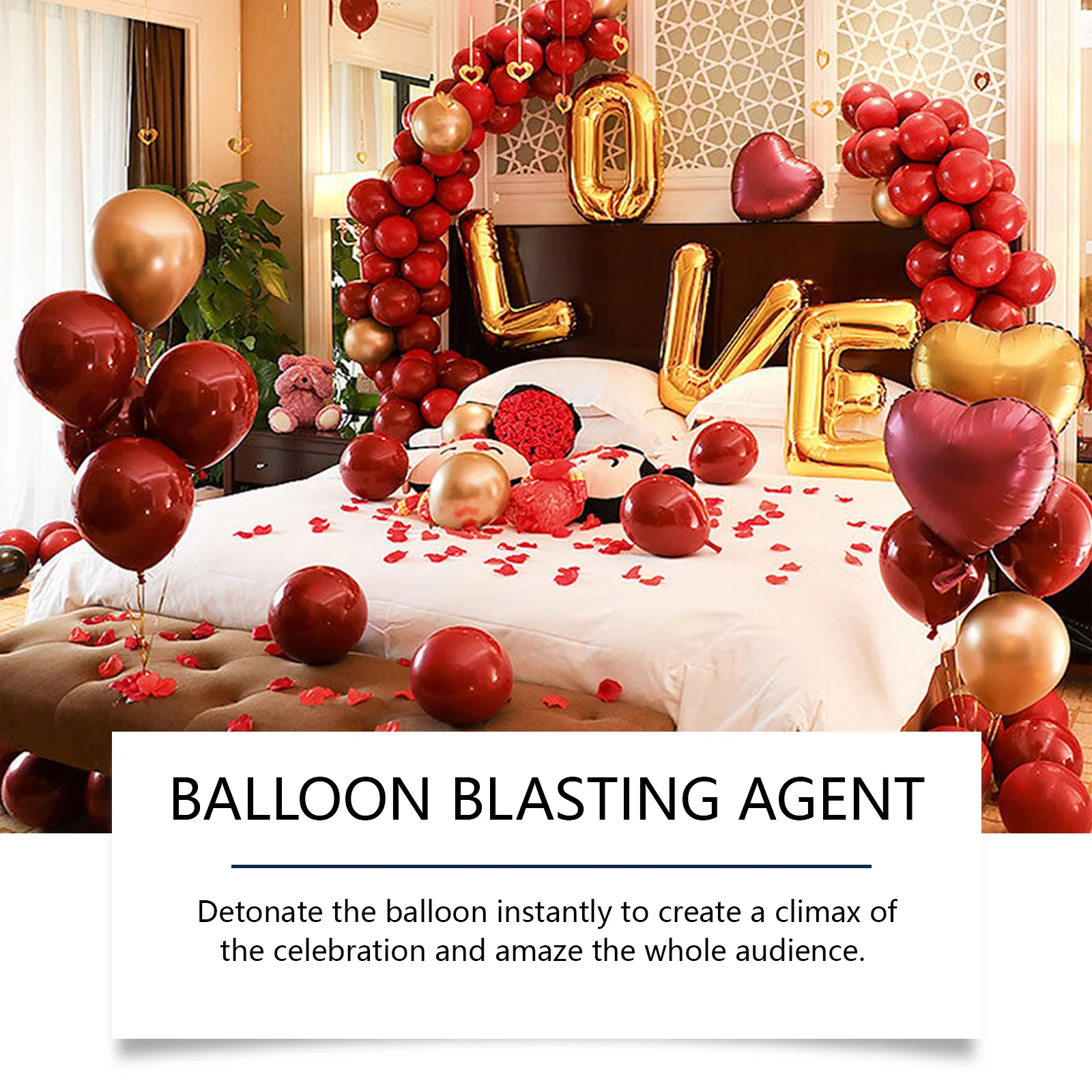 dowmoo latex balloon ambiance spray DOD01 A019 100 PK1 652