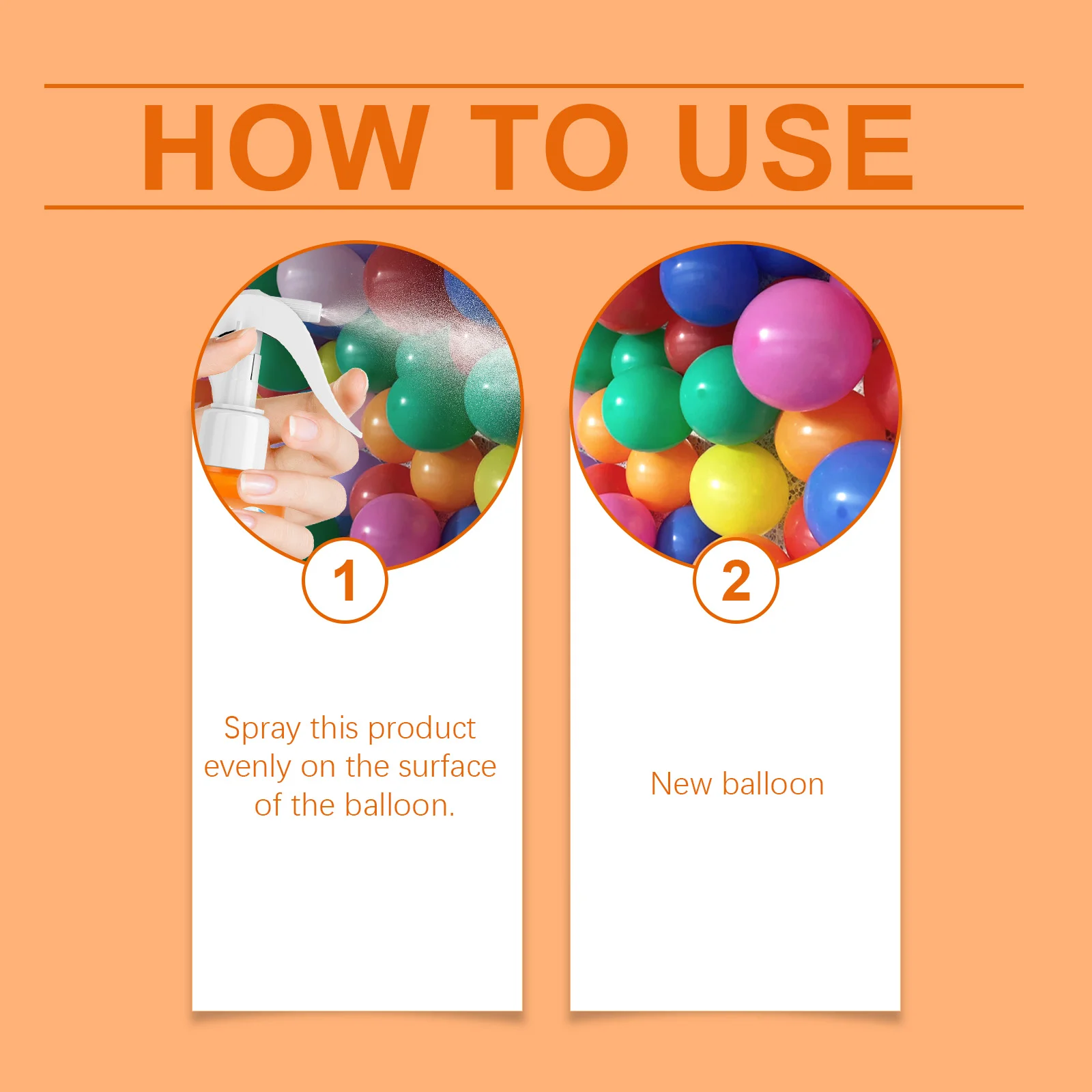 dowmoo latex balloon brightening spray DOD01 A008 100 MX1 844