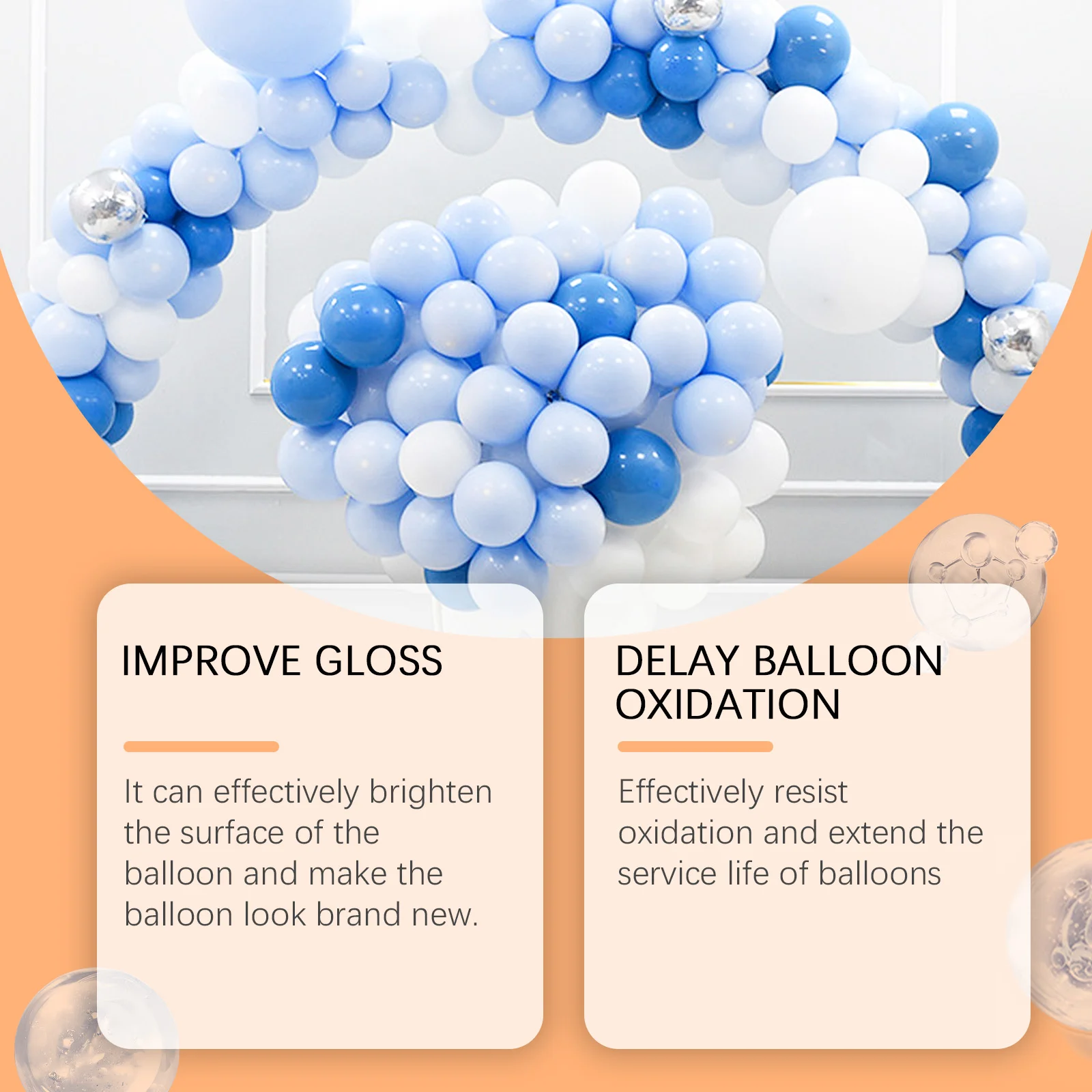 dowmoo latex balloon brightening spray DOD01 A008 100 MX1 846