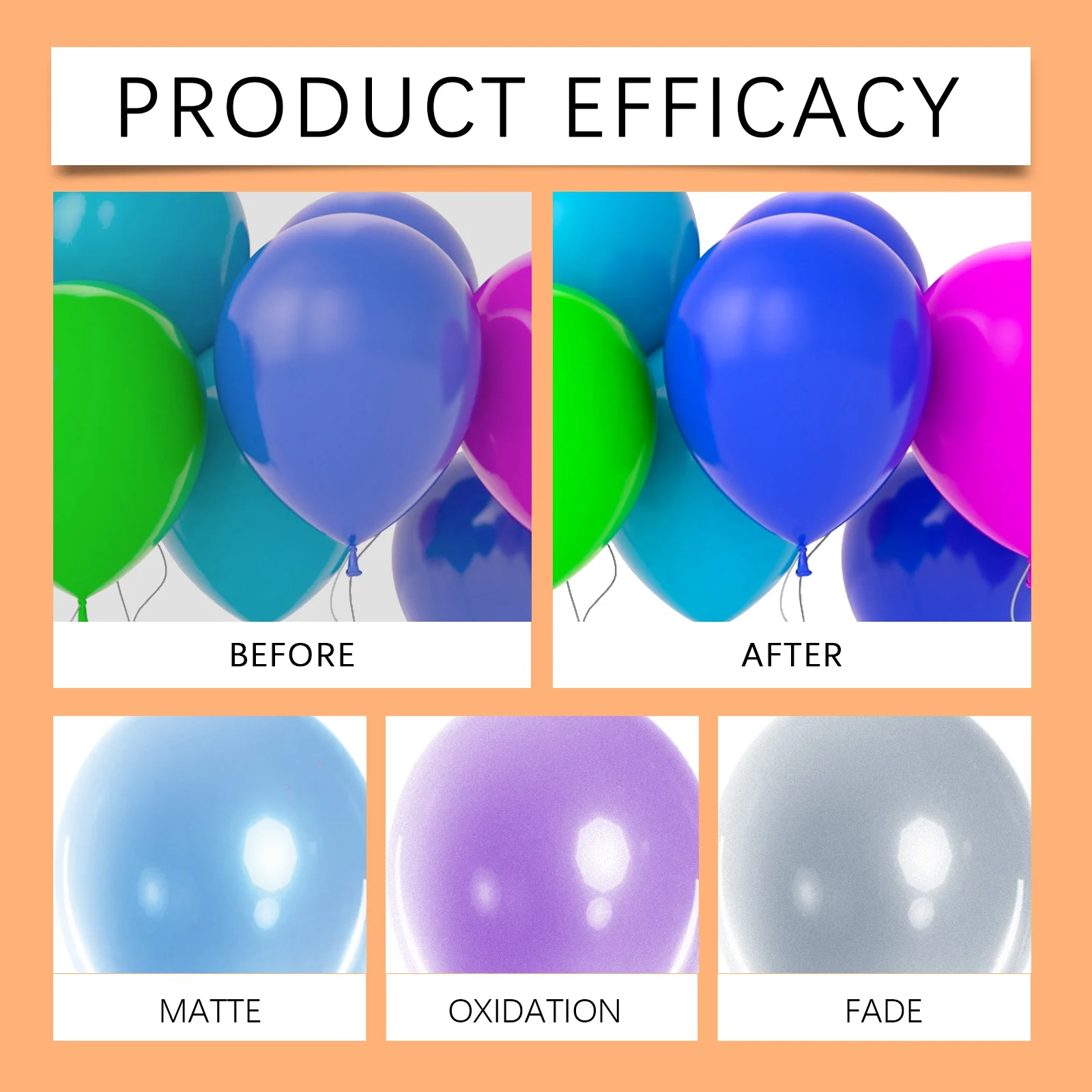 dowmoo latex balloon brightening spray DOD01 A008 100 MX1 850
