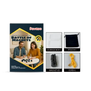 Dowmoo Magnetic Chess Set - Educational Building Blocks Toy