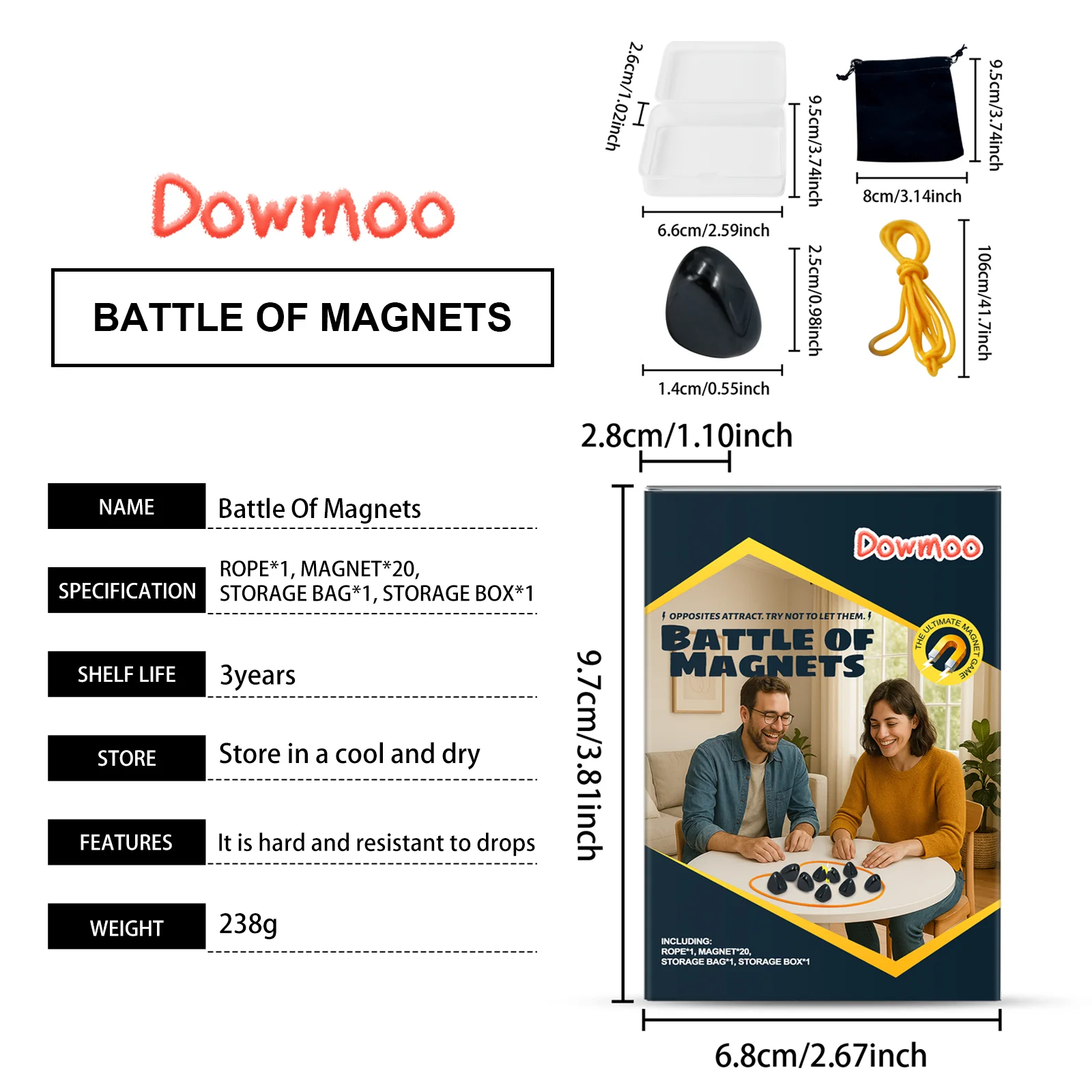 dowmoo magnetic effect chess children toy DO H02 0039 01 55