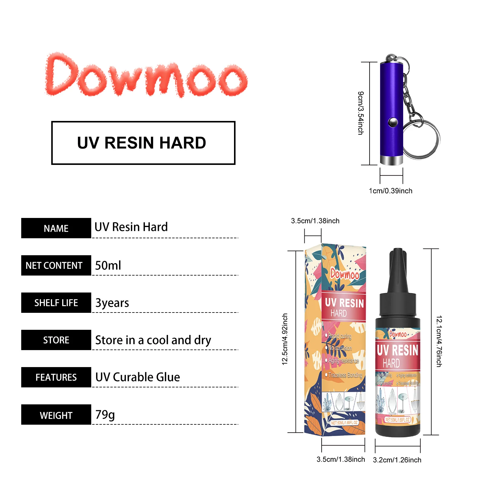 dowmoo resin glue crystal drop DOH02 A008 1 YE1 766