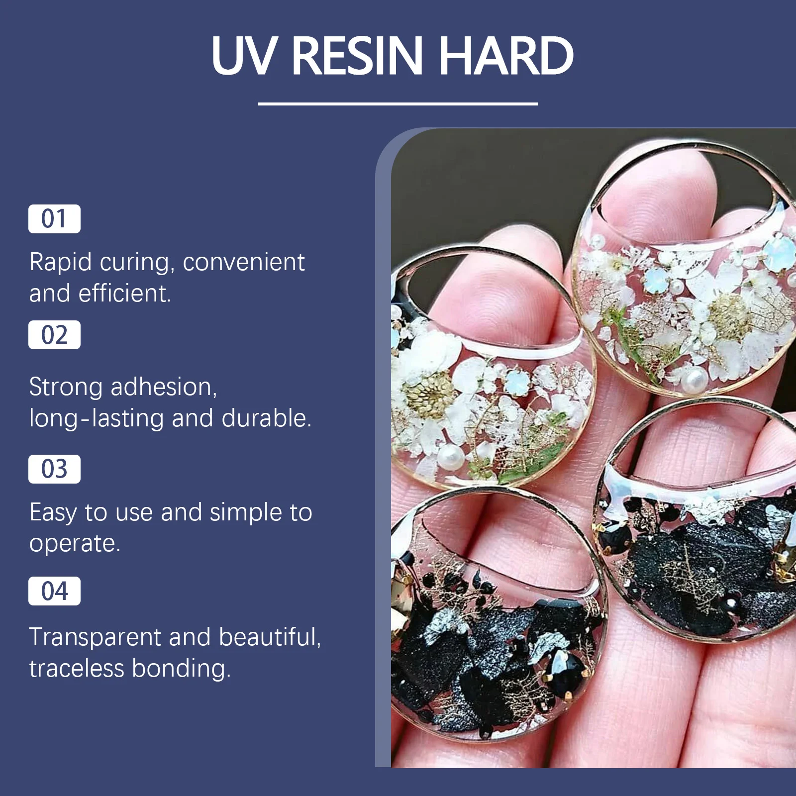 dowmoo resin glue crystal drop DOH02 A008 1 YE1 771