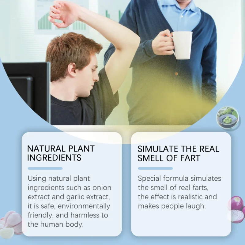 Dowmoo Smelly Fart Spray - April Fool's Prank Toy for Parties & Office - Image 3