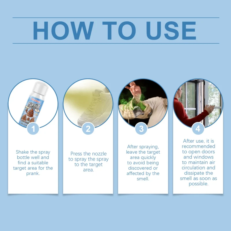 Dowmoo Smelly Fart Spray - April Fool's Prank Toy for Parties & Office - Image 6