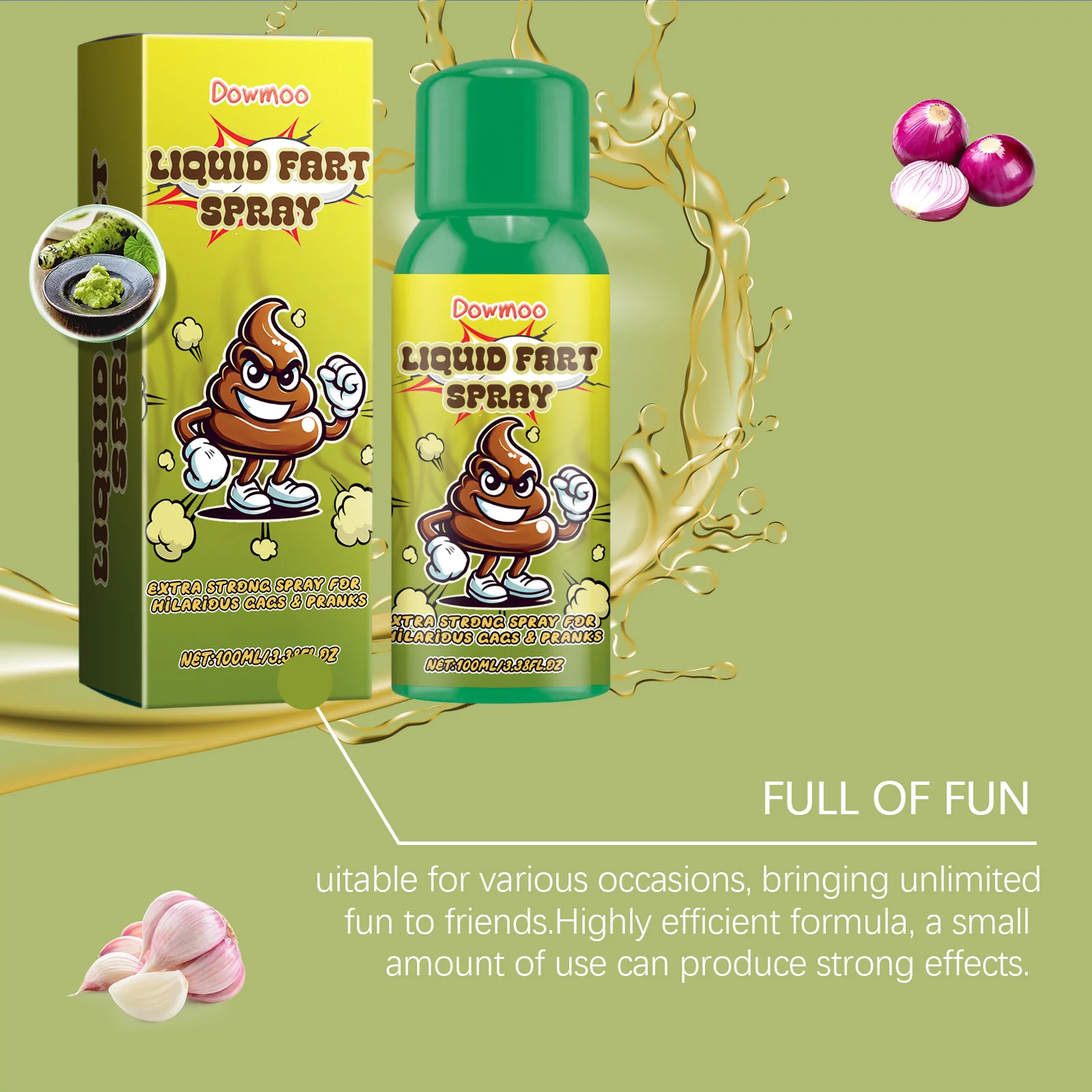 dowmoo smelly spray liquid farts DO D04 0008 01 474