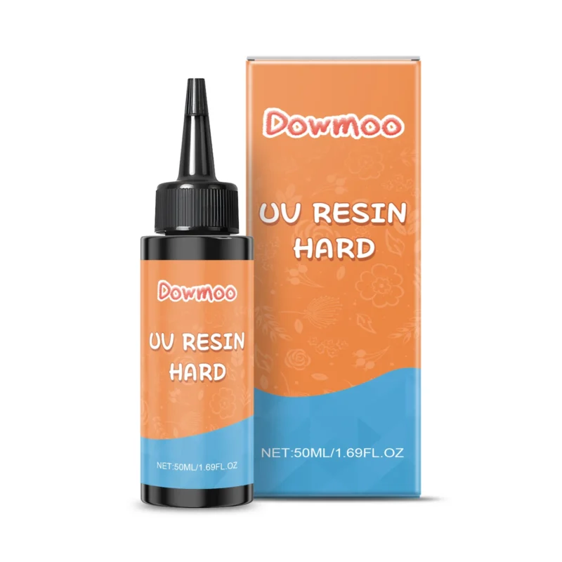 Dowmoo UV Curing Epoxy Resin Adhesive - High Transparency for DIY Crafts