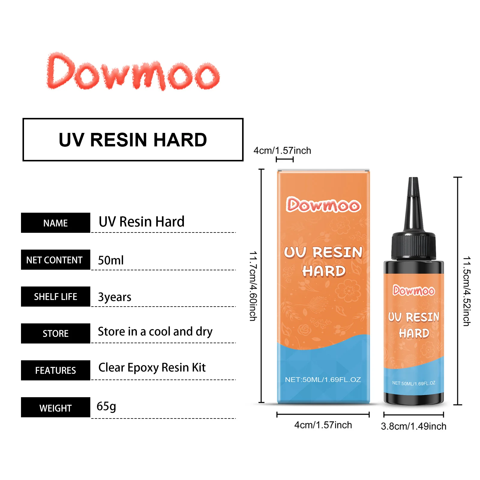 dowmoo uv curing adhesive epoxy resin DO H02 0014 01 428