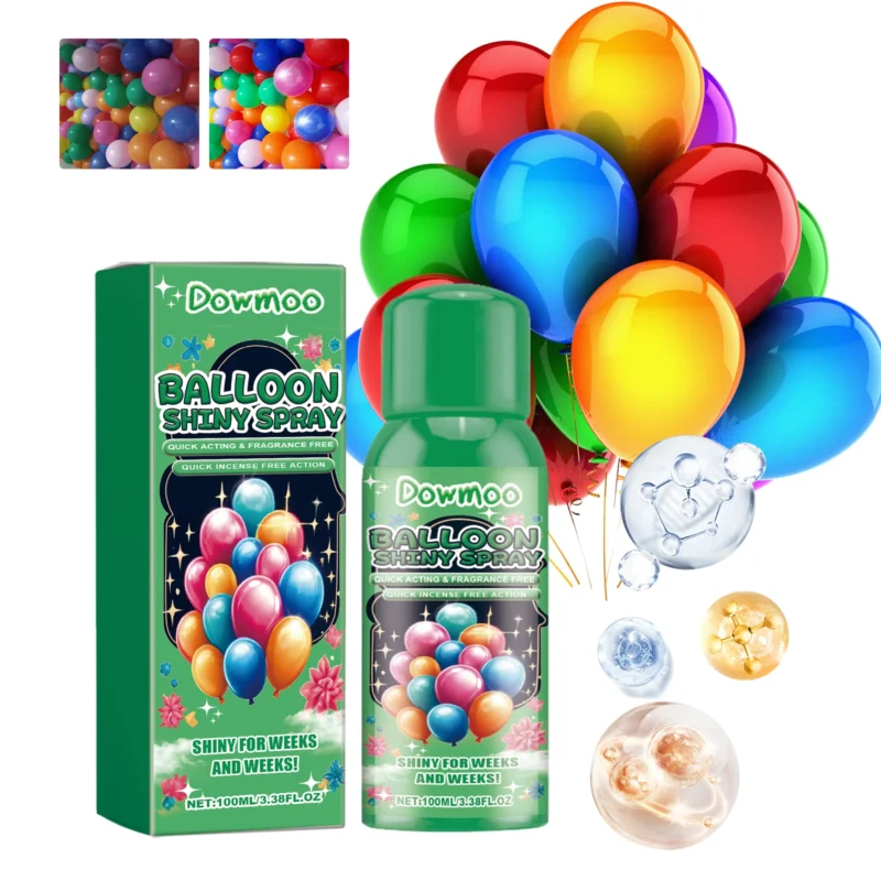 Dowmoon Balloon Shiny Spray - Enhances Surface Brightness - Image 2