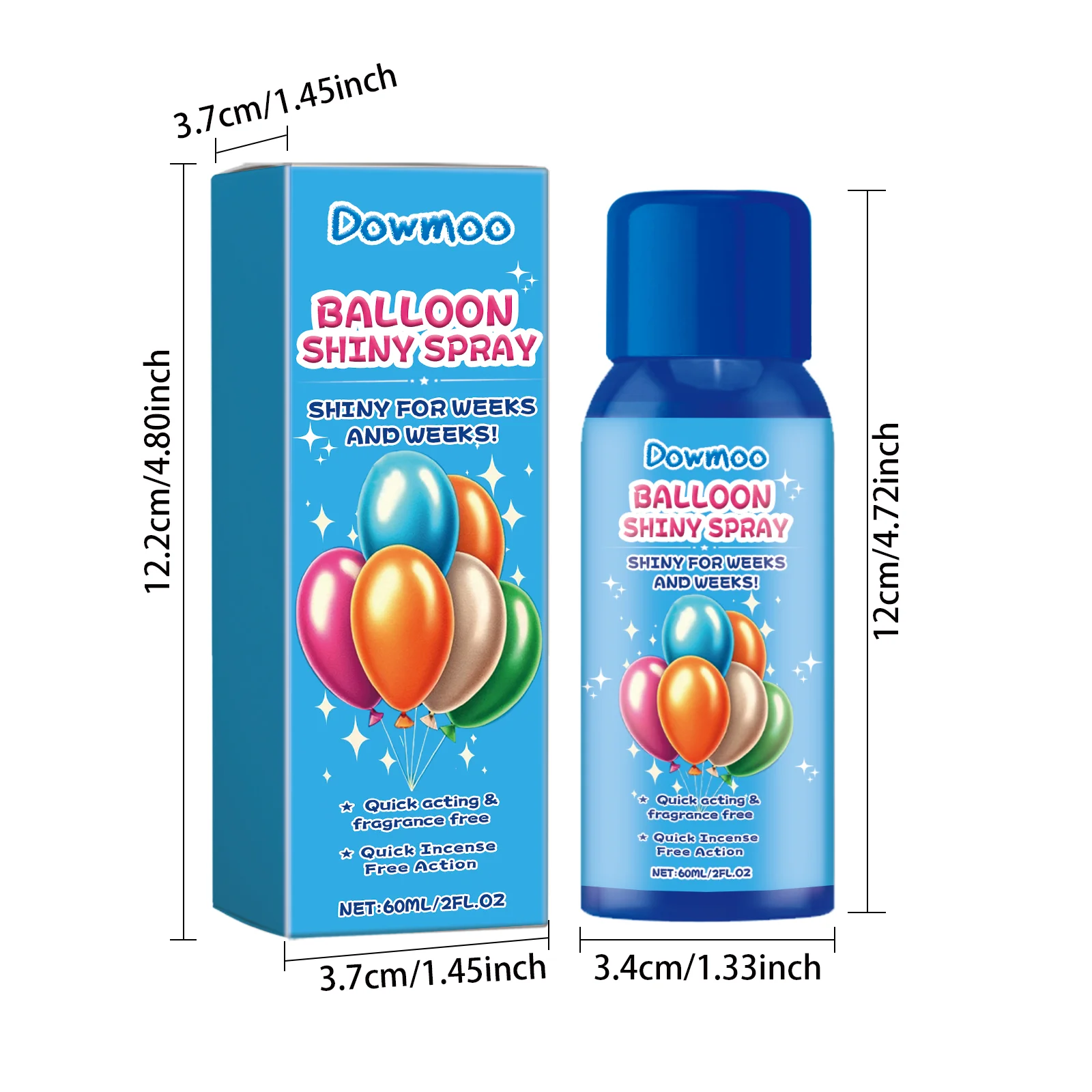 dowmoon balloon shiny spray anti oxidation DOD01 A005 60 BU1 1164