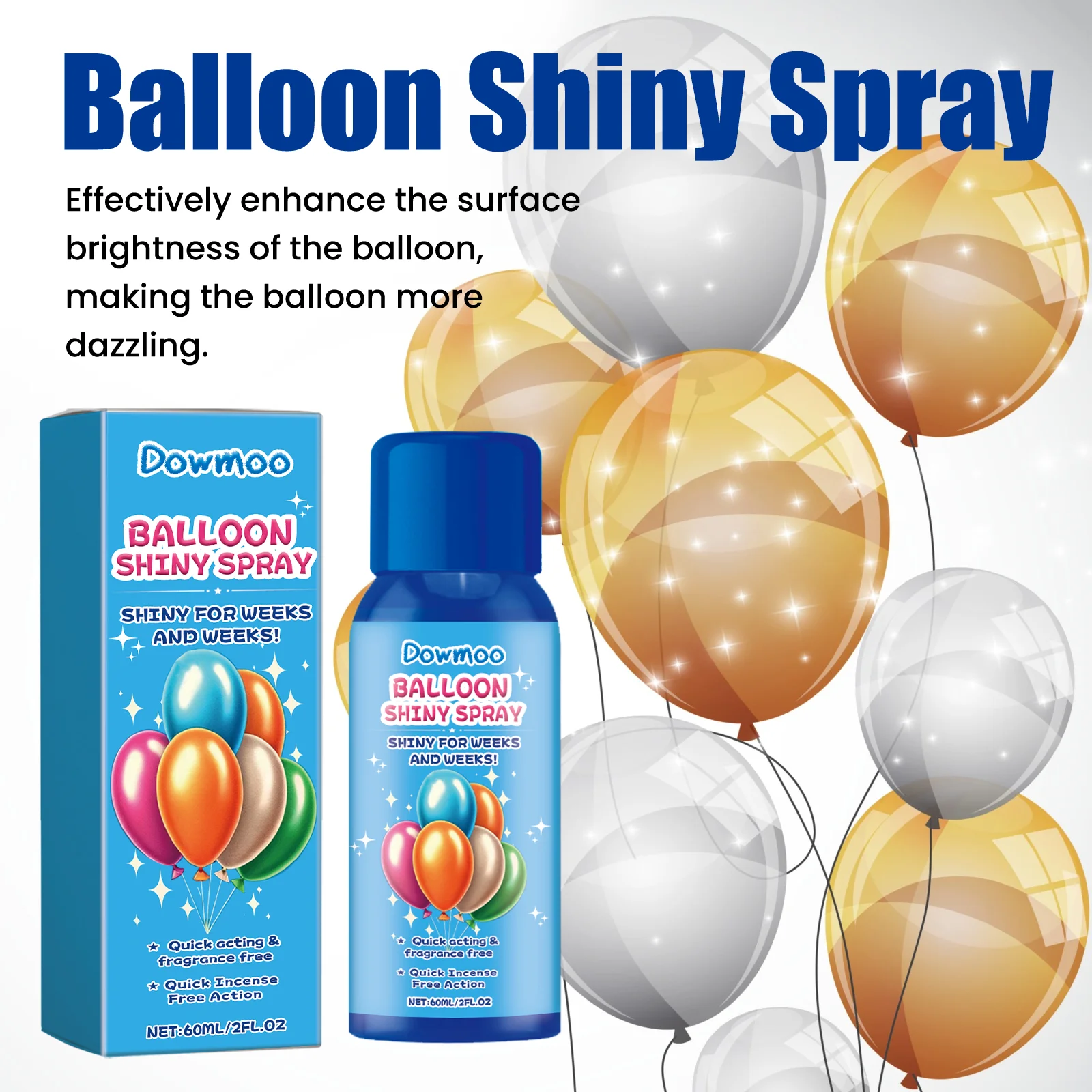 dowmoon balloon shiny spray anti oxidation DOD01 A005 60 BU1 1169