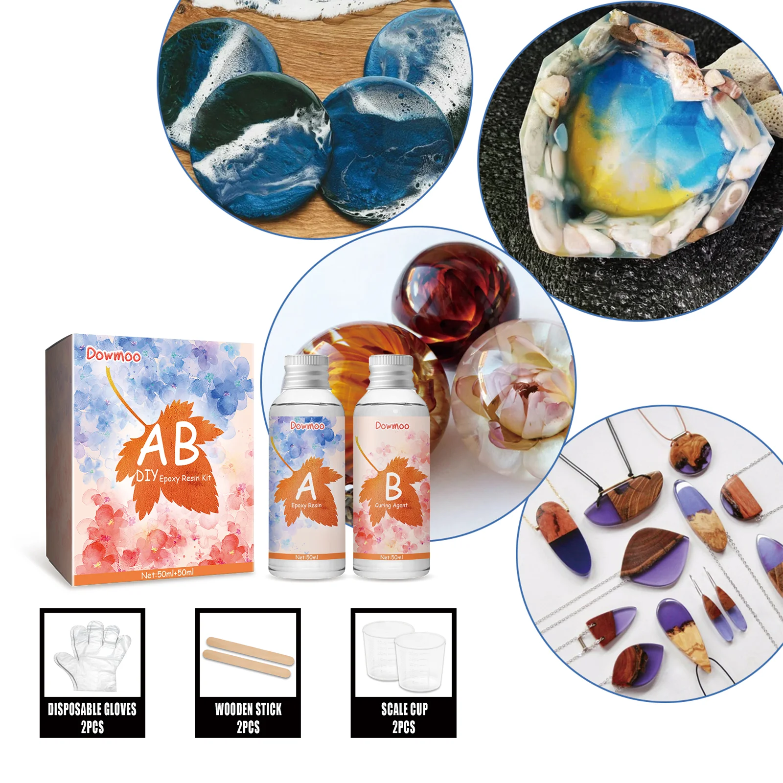 dowmoon crystal ab resin glue DOG02 A002 1 MX1 1356