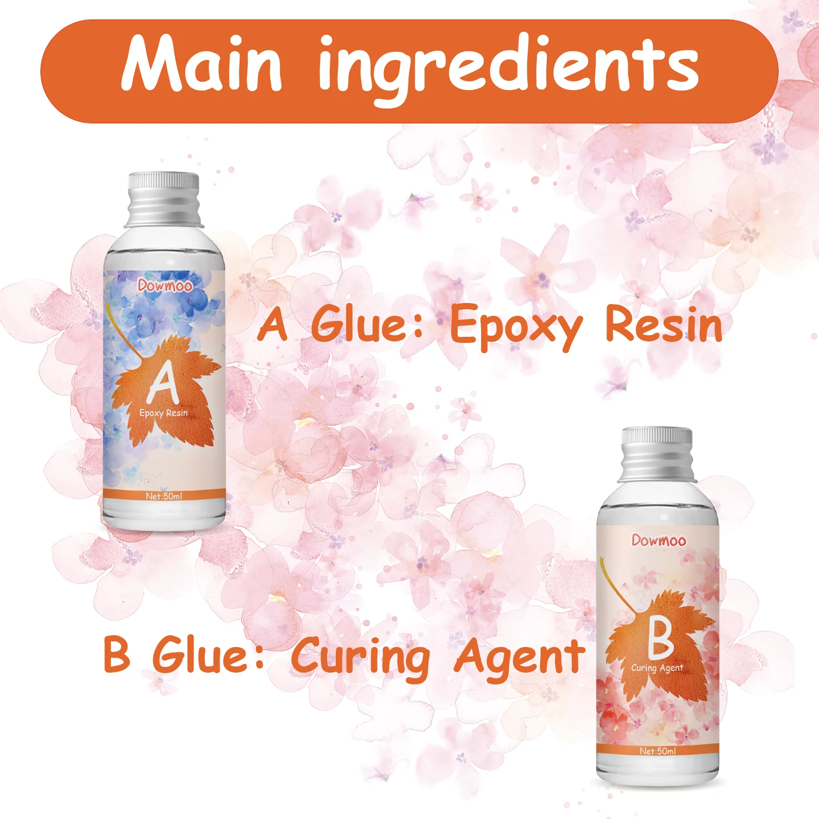 dowmoon crystal ab resin glue DOG02 A002 1 MX1 1357