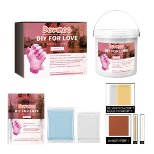 Dowmoon Hand and Foot Casting Kit - DIY Memory Keepsake with Plaster Powder